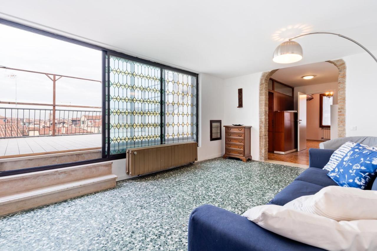 Ponte Di Rialto Penthouse With Panoramic Terrace Appartement Venetië Buitenkant foto
